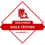 Registered Agile Testing badge
